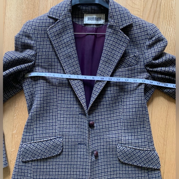 Joseph Magnin // VTG 1960s Wool Blazer - Picture 12 of 15